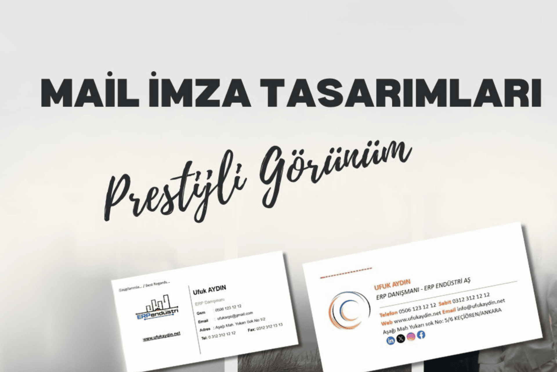 Mail İmza Tasarımları